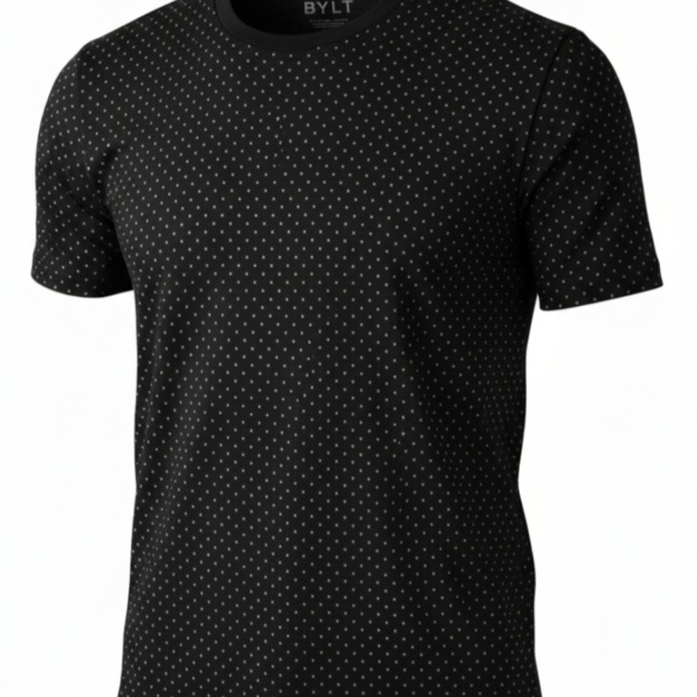 BYLT Basic Crew Split Hem Lux Shirt